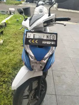 BEAT F1 BIRU PUTIH 2018