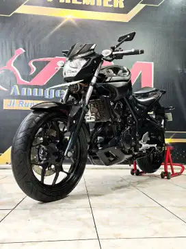 Yamaha MT25 2cilinder black gas touring. 2018.Anugerah Motor rungkut