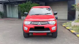 [PAJAK ON] Mitsubitshi Triton Strada GLX 2.8 4x4 MT Merah 2015/2016