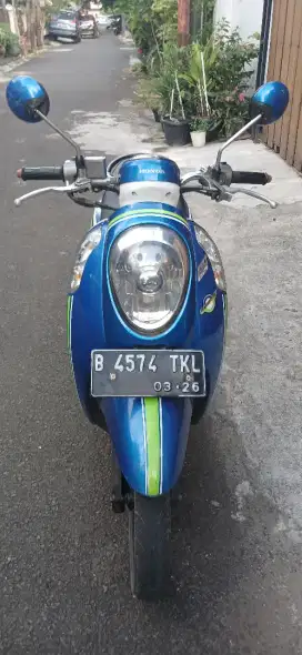 Honda Scoopy Sporty fi 2016 idling stop