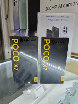 Xiaomi poco x7 5g ram8/256gb garansi resmi