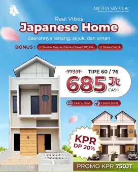RUMAH NUANSA JEPANG DI BANYUMANIK
