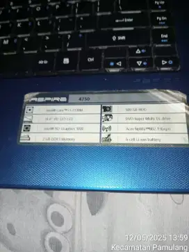 Laptop acer aspire r4750 barter hp samsung a04