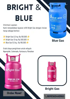 DELIVERY BRIGHT GS 5,5 & 12 COLOMADU KARTASURO