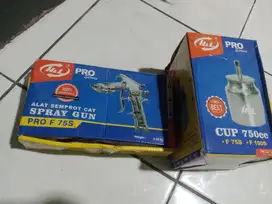 H&L Pro Spraygun + Tabung (kondisi belum terpakai)