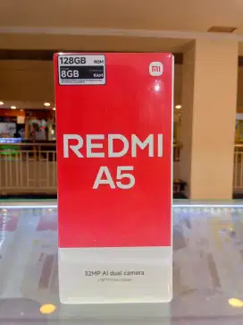 Di jual REDMI A5 Ram 8GB/128GB Warna Midnight Black Baterai 5200mAH