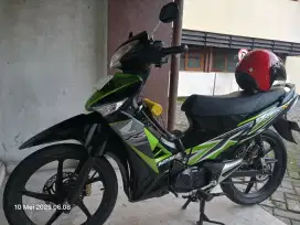 Supra x 125 restorasi mulus
