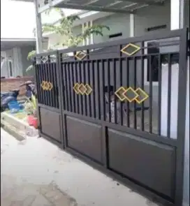 Pagar/tralis besi holow