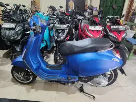 Piaggio primavera 150cc tipe S biru vivace 2021 gbm kredit // tunai