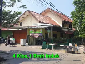 Rumah dan 4 Kios Full Tersewa Luas 300 di LARANGAN