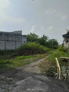 Tanah Murah Benjeng Gresik Jogodalu Dijual cpt B.U Poll 350 m Jl. Raya