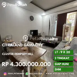 Rumah villa citraland gamacity cluster dempsey hill letda sujono