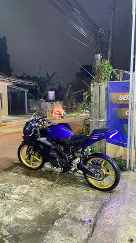 R15 V3 2018 Plat B Depok, ss lengkap, mesin 62 harian