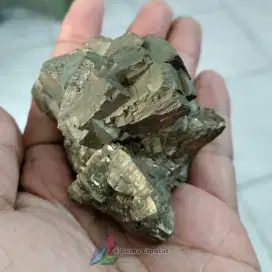 Batu Cincin Akik Permata Natural Pyrite Badar Emas Suseiki