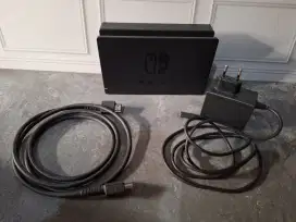 Nintendo Switch Dock Set (Dock + Adaptor + HDMI) Original Cabutan