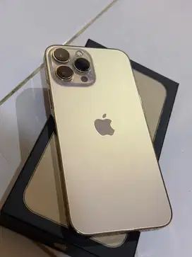 iphone 13 promax 128 gold fullset