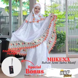 Mukena Wanita Dewasa Inficlo SLS INF 173 Bahan Semi Sutra Motif