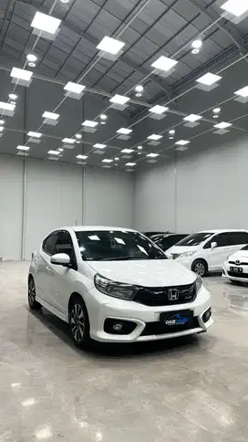 TDP 5jt! Honda Brio RS AT 2021, Plat AG, KM 34rb, Tgn 1, Istimewa