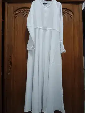 gamis putih like new