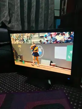 Lcd tv 24in dah bisa pke monitor komputer