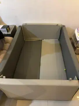 Playmat bumper bed 150x100cm