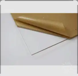 Acrylic lembaran clear Gold mirror