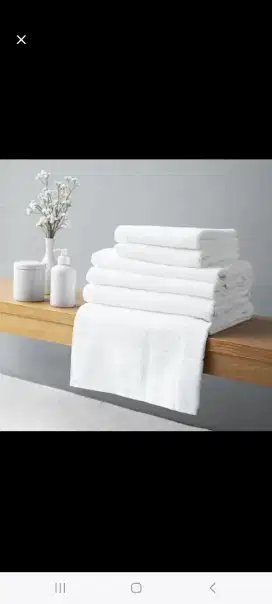 Handuk ex hotel ready banyak