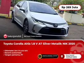 [ LOW KM ] Toyota Corolla Altis 1.8 V AT Silver Metalik 2020/2021