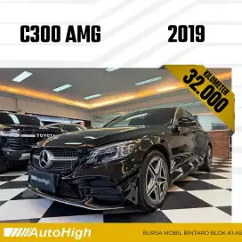 DP10% [Km32.000] C300 AMG 2019 Black / C200 Reg 2021 #AUTOHIGH