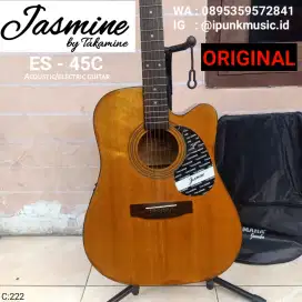Jasmine by Takamine ES-45C Original Akustik Elektrik cut away
