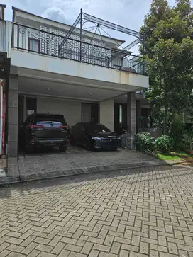 RUMAH RENOVASI DALAM CLUSTER BINTARO DEKAT BOULEVARD DAN TOL PARIGI