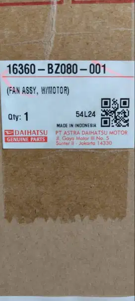 Jual Kipas mesin mobil