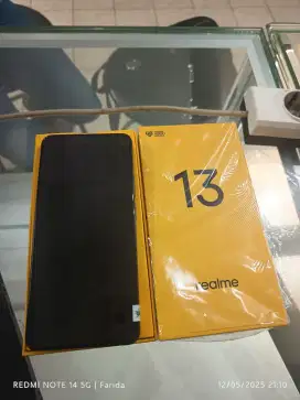 Realme 13 4G 8/256gb bekas fullset normal bisa TT