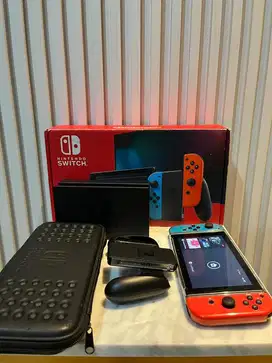 Nintendo Switch V2 Mulus Fullset