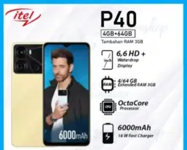 Hp itel P40 4/64gb