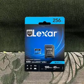 Micro SD 256GB Lexar 633x Blue