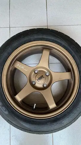 Velg HSR Kailolo R16 LCD 4x100 Brio Calya Vios Civic