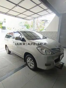 Toyota Innova Silver 2010 G Manual