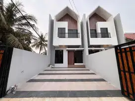 Rumah Modern SIAP HUNI 800 Jutaan dekat pintu Tol Jatiasih