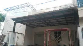 Kanopi minimalis pagar dan stenlis termurah