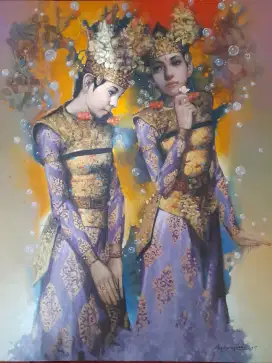 Lukisan Kanvas Asri Nugroho
