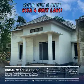 Dijual Rumah di Pango Pusat Kota Banda Aceh (Terjual 6 & Sisa 4 Unit)