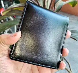 Bebas Ongkir, Dompet Pria Kulit Sapi Asli