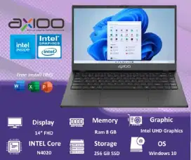 NOTEBOOK AXIO HYPE 10 ORI MURAH