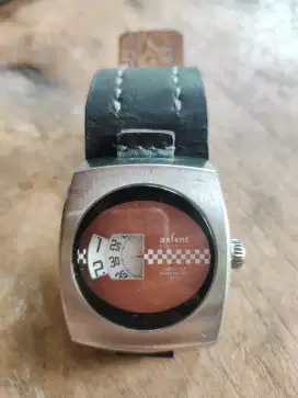 Jam tangan Axlent jump hour quartz