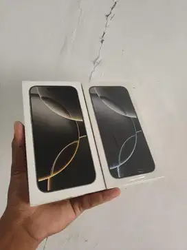 New iphone 16 pro max 256 garansi resmi 1 tahu ibox