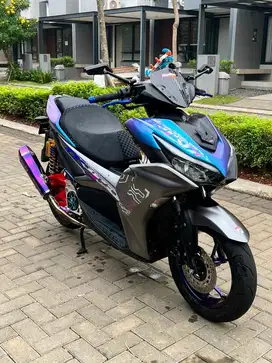 YAMAHA AEROX NEW CYBERCITY 2024 FULL MODIF