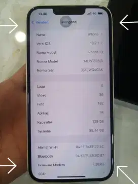 IPHONE 13 128gb starlight