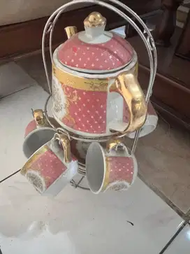 1 set cangkir teko cantik