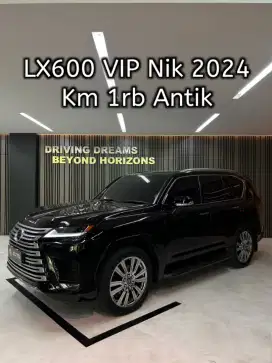 Lexus LX600 VIP 4-Seater 2024 Hitam B1155KJE Km1rb